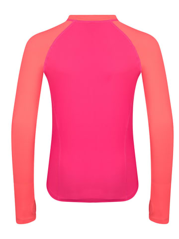 Trollkids Badeshirt "Kvalvika" in Pink/ Orange