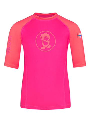 Trollkids Zwemshirt "Kvalvika T" roze/oranje