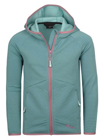 Trollkids Fleece vest "Sogndal" turquoise