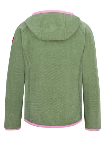 Trollkids Fleece vest "Sandefjord" groen