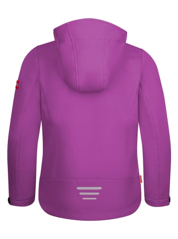 Trollkids Kurtka softshellowa "Oslofjord" w kolorze fioletowym