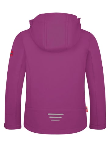 Trollkids Kurtka softshellowa "Oslofjord" w kolorze różowym