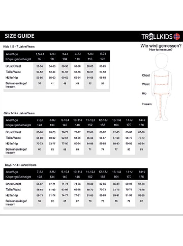 Trollkids Fleece vest "Oppdal" paars