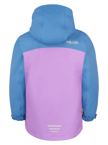 Trollkids Regenjacke "Nusfjord" in Lila