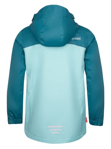 Trollkids Regenjas "Nusfjord" turquoise
