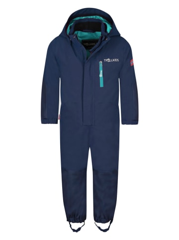 Trollkids Regenoverall "Bergen" donkerblauw