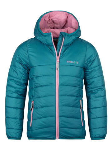 Trollkids Steppjacke "Eikefjord" in Petrol