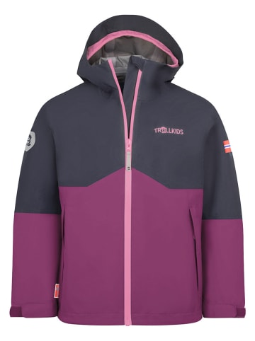 Trollkids Regenjacke "Gjende" in Pink