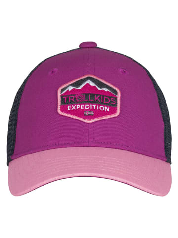 Trollkids Cap "Femund" in Lila