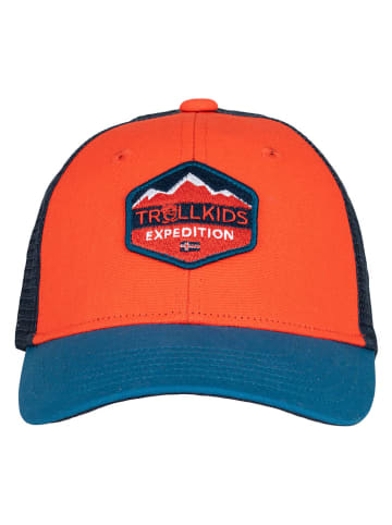 Trollkids Cap "Femund" in Orange