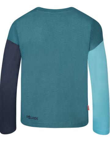 Trollkids Longsleeve "Verdal" in Blau