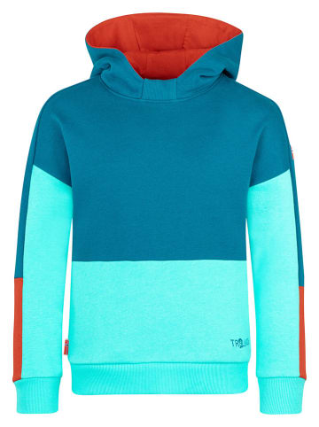 Trollkids Sweatshirt "Rondane" turquoise