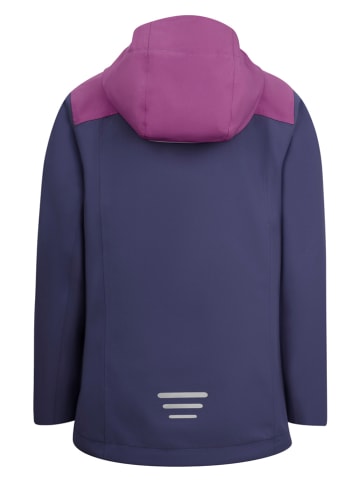 Trollkids Regenjas "Bergen" paars/donkerblauw