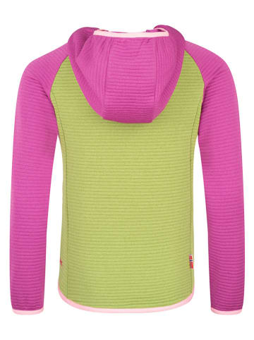 Trollkids Hybride fleece vest "Sirdal" roze