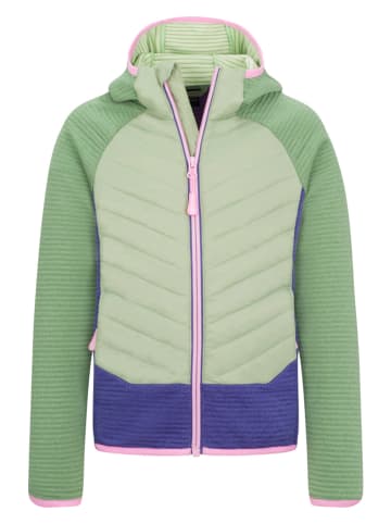 Trollkids Hybridjacke "Sirdal" in Grün/ Lila