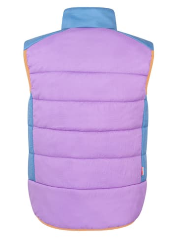 Trollkids Doorgestikte bodywarmer "Hardanger" paars