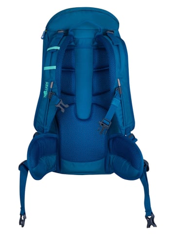 Trollkids Wanderrucksack "Fjell Trekker 22" in Grün/ Blau - (B)24 x (H)50 x (T)18 cm