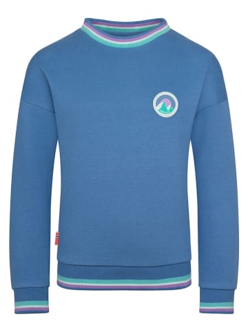 Trollkids Sweatshirt "Senja" in Blau
