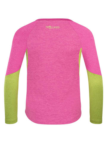 Trollkids Funktionsshirt "Seiland" in Pink