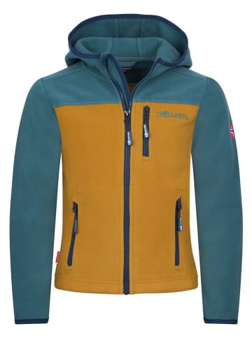 Trollkids Fleece vest "Stavanger" turquoise