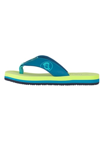 Trollkids Teenslippers "Haukland" groen/blauw