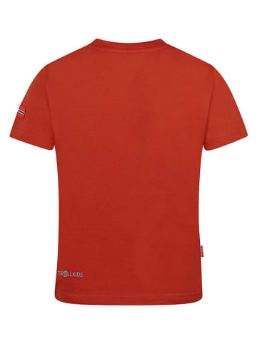 Trollkids Shirt "Falketind" in Rot