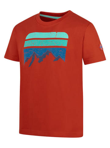 Trollkids Shirt "Falketind" in Rot