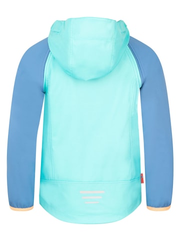 Trollkids Zipp-Off-Softshelljacke "Rondane" in Türkis