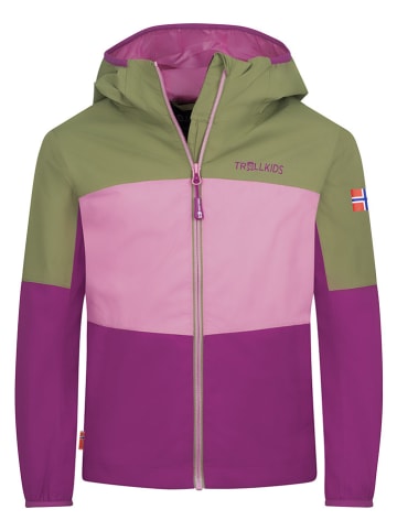 Trollkids Regenjas "Bjordal" roze