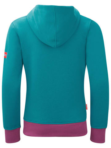 Trollkids Hoodie "Troll" in Türkis