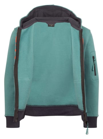 Trollkids Sweatjacke "Sortland" in Türkis
