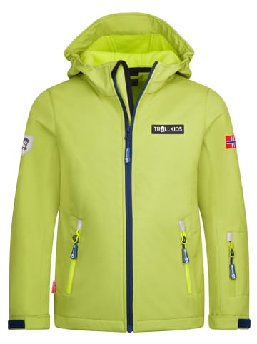 Trollkids Softshelljacke "Oslofjord" in Grün