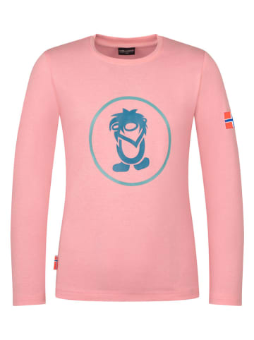 Trollkids Longsleeve "Troll" lichtroze