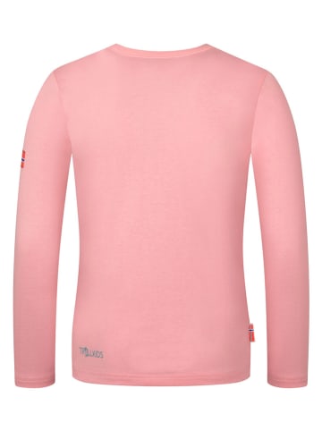 Trollkids Longsleeve "Troll" lichtroze