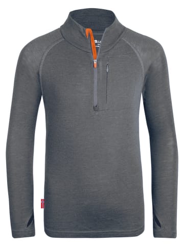 Trollkids Funktionsshirt "Lofoten" in Grau