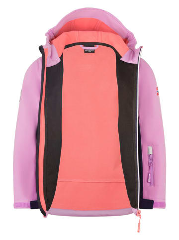 Trollkids Softshelljacke " Oslofjord" in Rosa