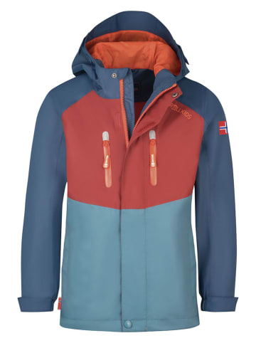 Trollkids 3in1-Funktionsjacke "Bryggen" in Blau