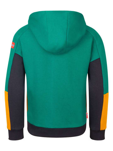 Trollkids Hoodie "Rondane" groen