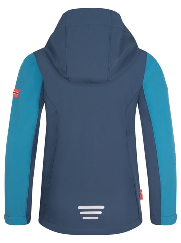 Trollkids Functionele jas "Balestrand" blauw