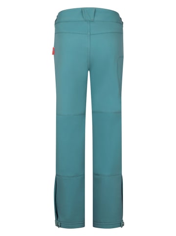 Trollkids Softshellbroek  "Femund" turquoise