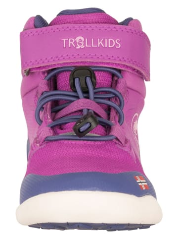 Trollkids Barfuß-Winter-Wanderschuhe "Hovden" in Beere