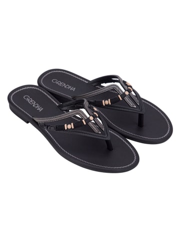 Grendha Japonki "Cacau Bossa Rast" w kolorze czarnym