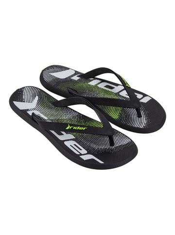 Rider Teenslippers "R1" zwart