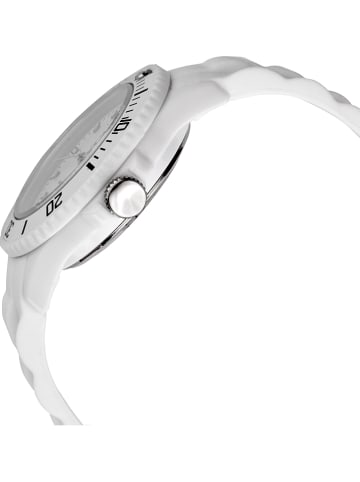 S. Oliver Zegarek kwarcowy w kolorze białym