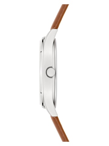 s.Oliver Zegarek kwarcowy w kolorze srebrno-jasnobrązowo-kremowym