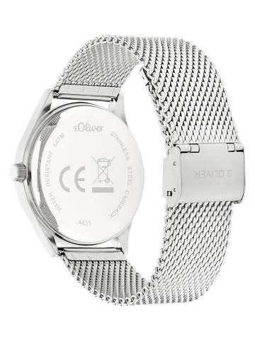 s.Oliver Quarzuhr in Silber