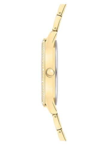 s.Oliver Quarzuhr in Gold/ Weiß