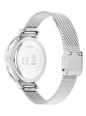 s.Oliver Zegarek kwarcowy w kolorze srebrnym