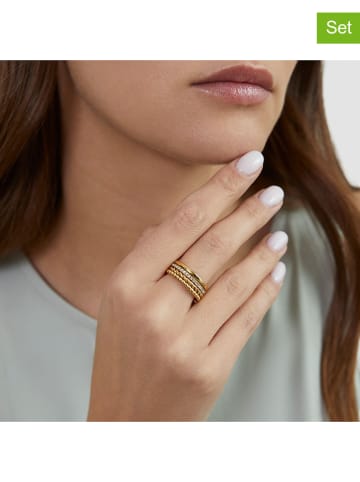 s.Oliver Pierścionki (4 szt.) z cyrkoniami