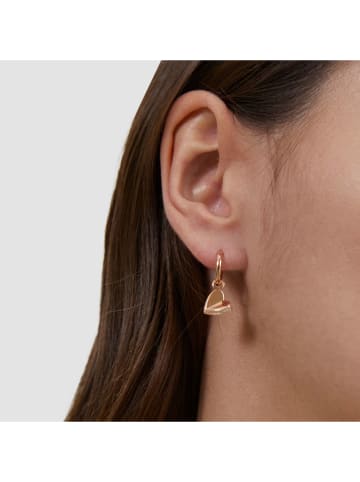 s.Oliver Silber-Creolen mit Edelsteinen